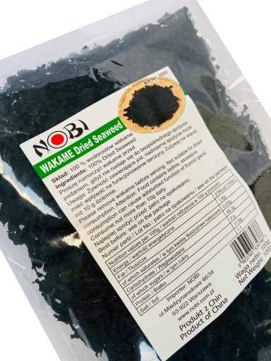 WAKAME riasa 100g - SUŠENÉ MORSKÉ RIASY