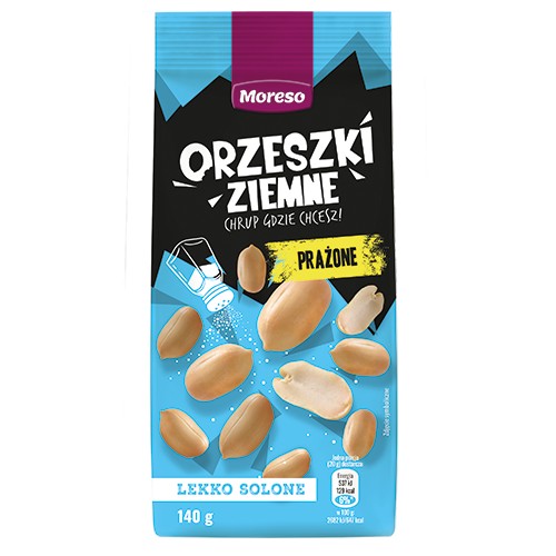 Moreso Pražené arašidy solené 140 g