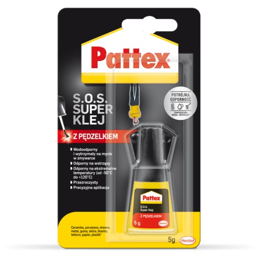 Spoločnosť PATTEX S.O.S. SUPER LEPIDLO S UNIVERZÁLNYM KETEROM