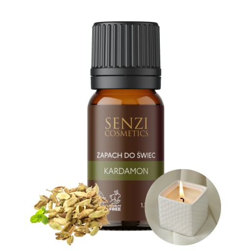 Vôňa na sviečky Vosk na sviečky 10ml CARDAMOM Pikant