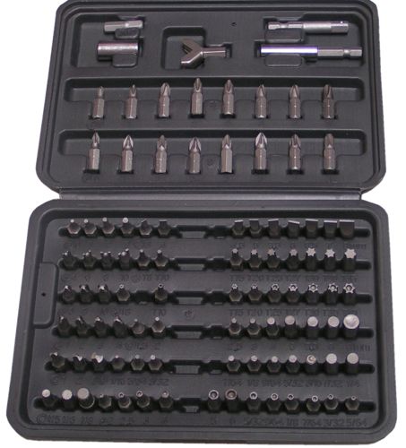 Torx imbusové bity do skrutkovačov, sada 100 kusov, skrutkovací bit