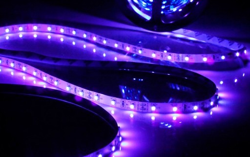 LED pásik IP20 12V 2835 6W UV ultrafialový 1mb