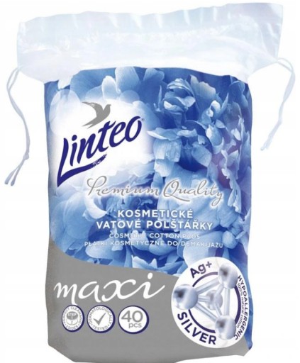 LINTEO VEĽKÉ KOZMETICKÉ VLOČKY S iónmi STRIEBRA
