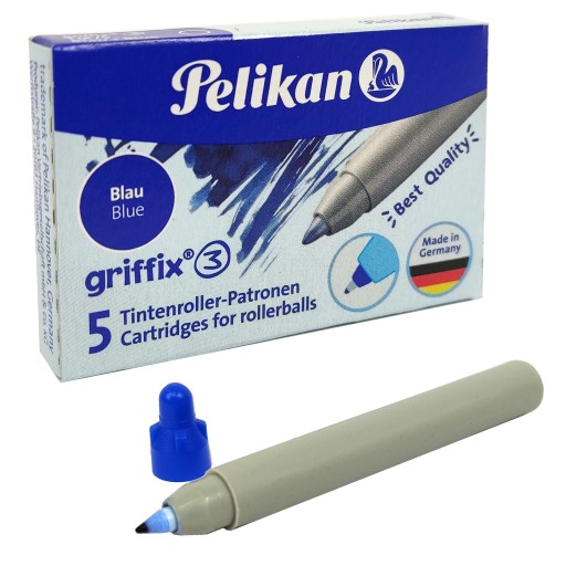 GRIFFIX NÁPLŇ BALLROLL PELIKÁN BLUE PELIKÁN 5 ks