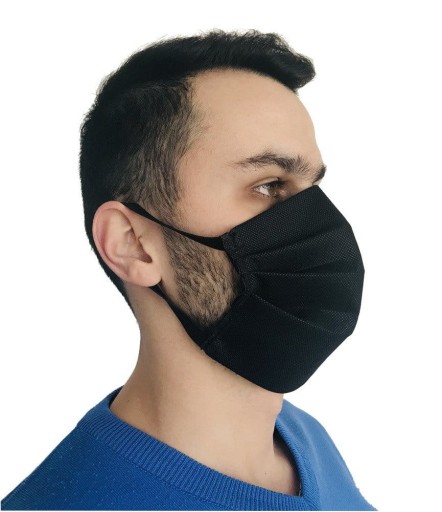 Opakovane použiteľná maska s vreckom na filter