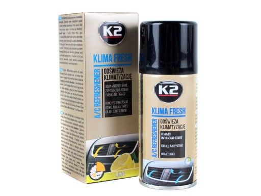 KLIMA FRESH Osviežovač klimatizácie, Citrón, 150 ml