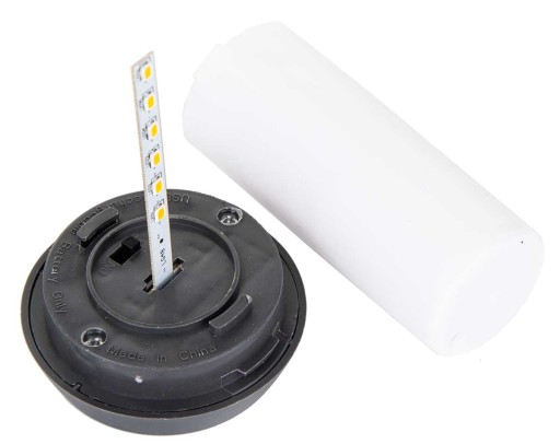 PEVNÁ SIVÁ LED PEVNÁ ZÁHRADNÁ LAMPA