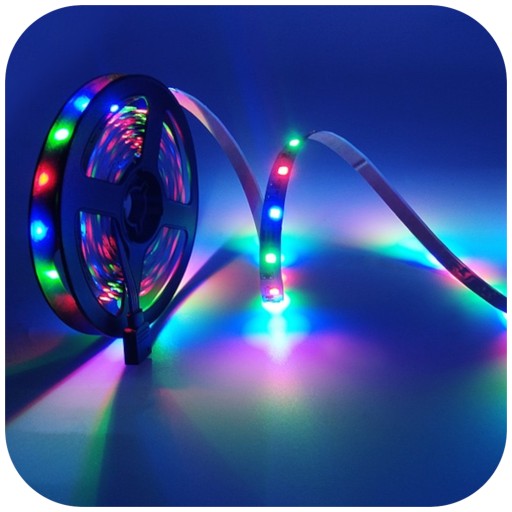 SMD 2835 LED PÁS VODEODOLNÉ FAREBNÉ RGB 5M LED + DIAĽKOVÉ NAPÁJANIE
