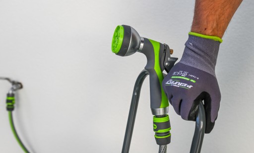 NYLONOVÉ RUKAVICE STALCO NITRIL FLEX DOTS 10