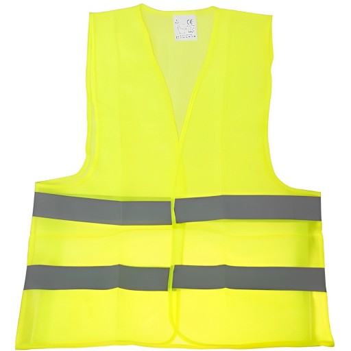 ŽLTÁ REFLEXNÁ VÝSTRAŽNÁ VESTA