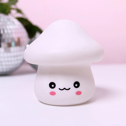 Hubová nočná lampa Silikónová LED hubová lampa