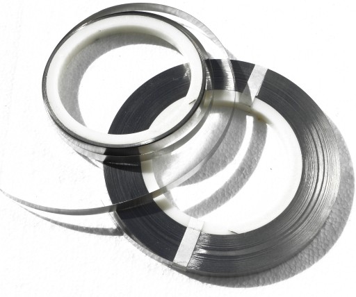 Páska 0,15x8 mm pre zváracie články, poniklovaná, 10 metrov