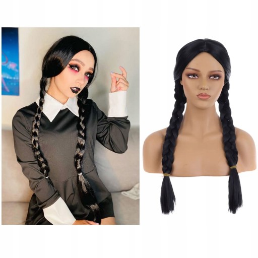 Čierna streda Parochňa Addams Adams z televízneho seriálu Two Braids Wensday