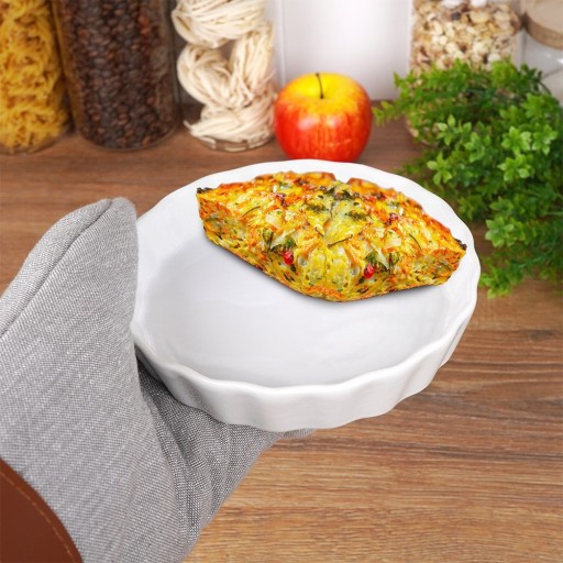 KERAMICKÁ forma, okrúhla forma na pečenie koláčov, koláčové cesto, 15 cm