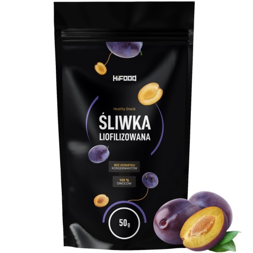 Polovičky maďarskej slivky mrazom sušené 50g HiFOOD