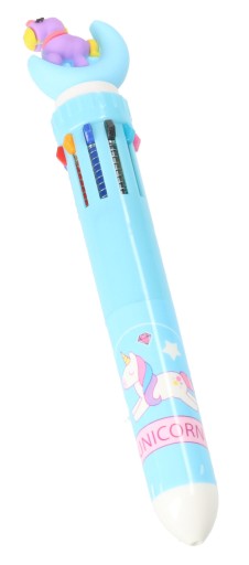 Viacfarebné guľôčkové pero UNICORN 10v1 5086