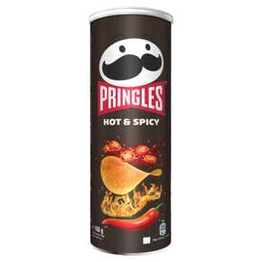 PRINGLES HOT&SPICY CHIPS 165G