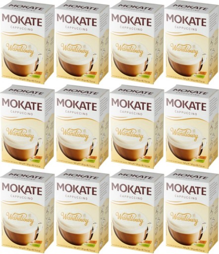 1x 160g MOKATE Vanilkové cappuccino (8x20g)