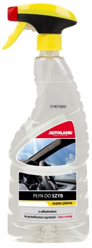AUTOLAND KVAPALINA NA ČISTENIE ČELNÝCH SKIEL A ZRKADIEL BEZ STRIG 750ML