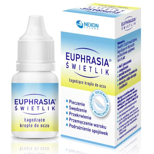 EUPHRASIA Eyebright Upokojujúce očné kvapky, 10 ml