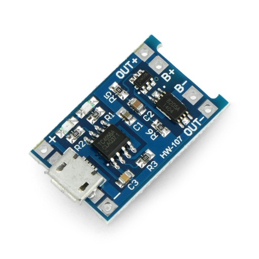 TP4056 Li-ION Micro USB 1A nabíjačka článkov
