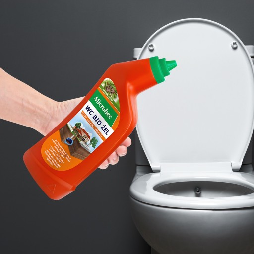 MICROBEC WC BIO GÉL NA WC SPOJENÉ SO septikom, VÔŇA BOROVICE 500ML