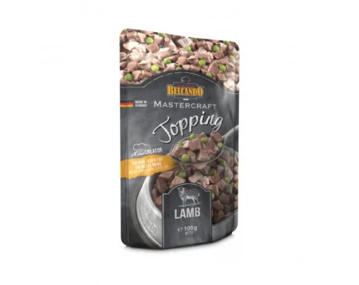 Belcando Mastercraft Topping Topping pre jahňacie krmivo pre psov 100g