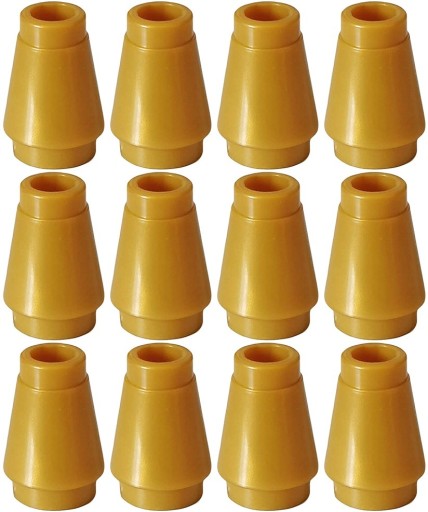 LEGO 4589b KUŽEL 1x1 zlatá perla NOVINKA (3g) 12 ks.