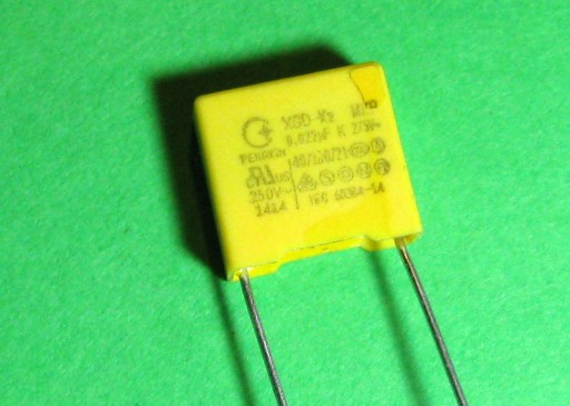 Kondenzátor MPX275-2 22nF/250V~10% r=10mm 4ks