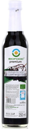 BIO BEZOVÝ SIRUP 250 ML BIO POTRAVINY