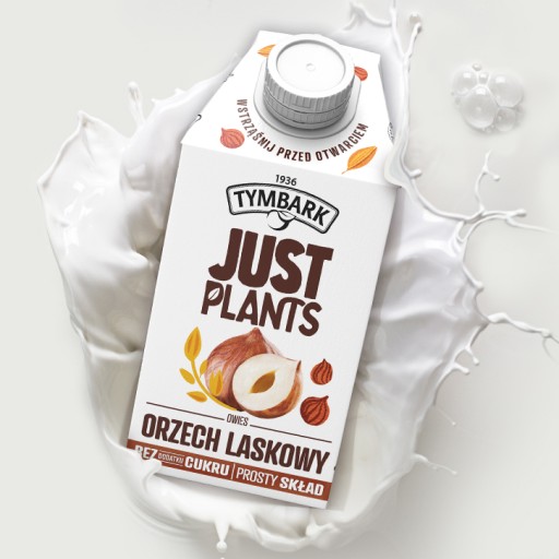 Tymbark Just Plants lieskovoorieškový nápoj 0,5l