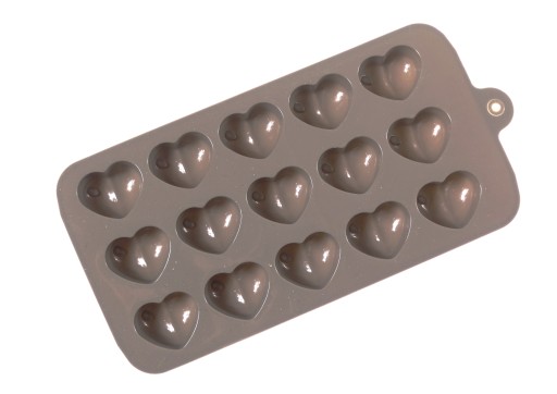 SILIKÓNOVÁ MOLKA NA PRALINKY SRDCE VALENTÍNSKA 8587