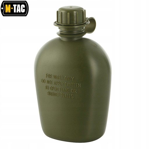 Vojenská turistická jedáleň, fľaša na vodu, jedáleň M-Tac 1 l Olive