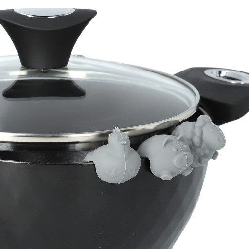 Sada zátok do hrncov EASY COOK, 3 ks