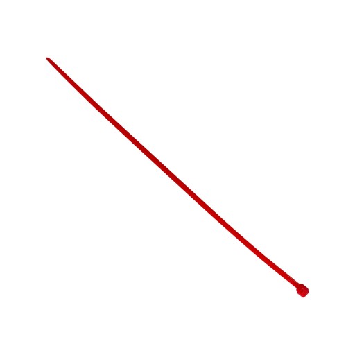 Sťahovacie pásky Sťahovacie pásky Sťahovacie pásky - 100 ksUV 3,6 x 250 mm, červená