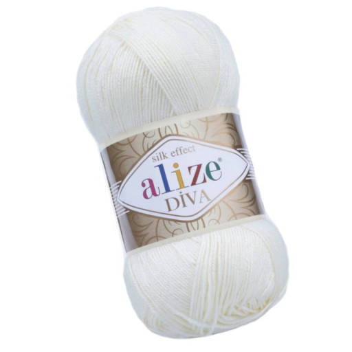 Priadza Diva - 1055 Cream Alize