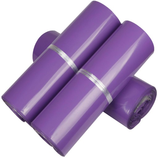 KURIÉRSKE FÓLIOVÉ BALENIA FÓLIE BAL 260x350mm B4 50 ks FIALOVÉ OBÁLKY FIALOVÉ