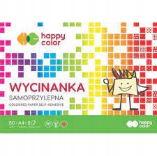 HAPPY FAREBNÝ SAMOLEPIACI DEKORATÍVNY PAPIER A4