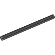 LEGO Technic Axle Axle 8L 6,4x0,44 cm čierna 370726 3707 - 4 ks