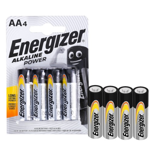 4x ORIGINÁLNE ALKALICKÉ BATÉRIE AA R6 Energizer