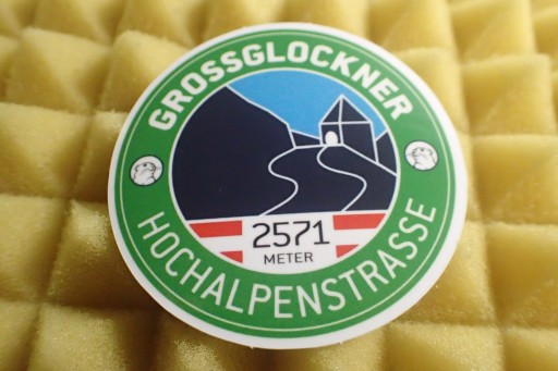 NÁLEPKA GROSSGLOCKNER HOCHALPENSTRASSE NÁLEPKA 6,2 x 6,2 cm
