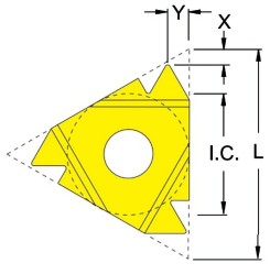 11IR1.25ISO LDC IRON ROOT závitová vložka