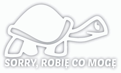 Nálepka PREPÁČ, ROBÍM, ČO MÔŽEM