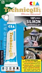 Univerzálny silikón 20ml biely D3C