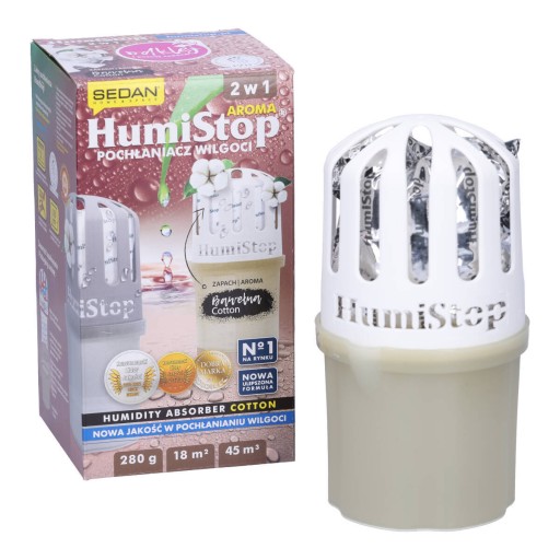 Pohlcovač vlhkosti odvlhčovača HUMISTOP s vložkou Cotton Fragrance