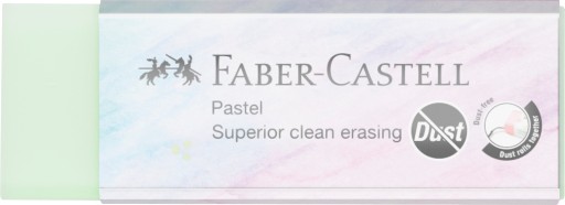 FABER-CASTELL Bezprašná eko pastelová guma na mazanie grafitu