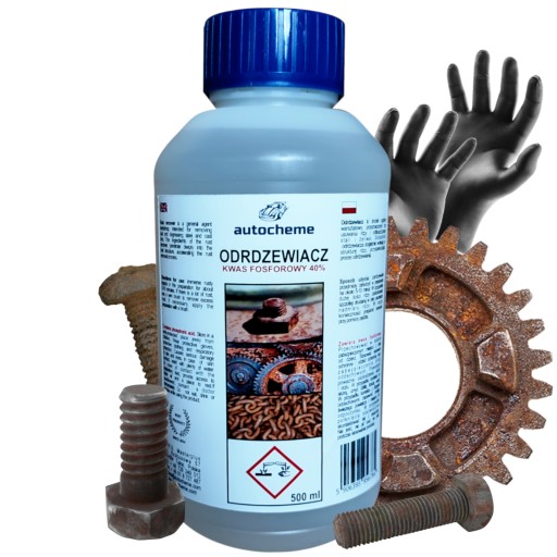 ODSTRAŇOVAČ HRDZE NEUTRALIZÁTOR OCELE 700g 500ml