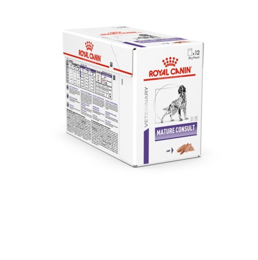 Royal Canin Mature Consult Bochník/paštéta 85g NA DERMATÓZU KOŽNÉHO PLÁNU
