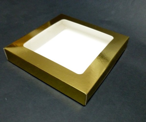 Kartónová škatuľka Balenie Medovníková krabička 15x15x2 cm ECO 5 ks.