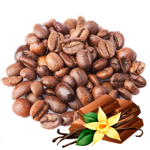 Káva s príchuťou vanilka-čokoláda Arabica FRESH 100g
